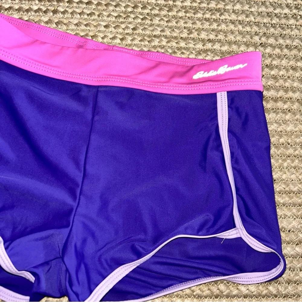 Eddie Bauer Women's Athletic Shorts in Purple and Pink